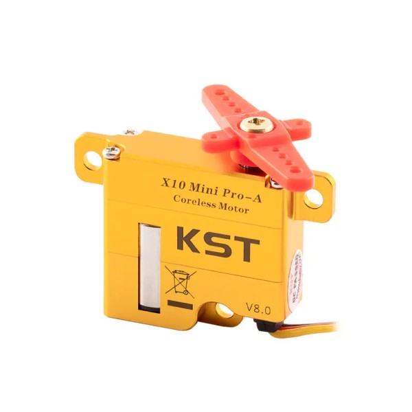 Hot Sales KST X10 Mini Pro a 8.0Kgf.cm 0.08sec Digital Metal Gear Coreless Motor for Competition Gliders Large Scale Glider Wing